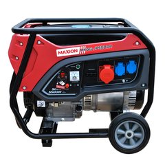 Бензиновый генератор MAXION MXGG-JP5500R 5,5 кВт ручной старт