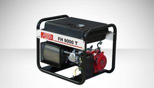 FOGO Генераторна установка FH9000TRE 3ф-7,8кВА/1ф-5,6кВт, двиг. Honda, бак-26л, ручн. старт