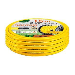 Claber Шланг поливальний 1/2" 15м Flexyfort, жовтій