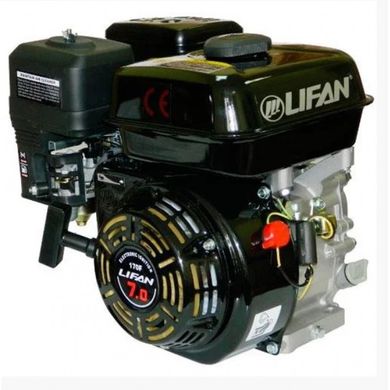Газ-бензиновый двигатель LIFAN LF170F вал Ø 19 мм под шпонку
