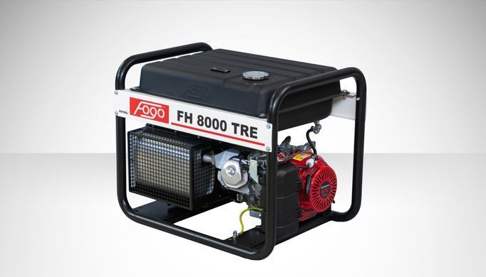 FOGO Генераторна установка FH8000TRE 3ф-7кВА/1ф-3,5кВА, двиг. Honda-GX390, бак-26л, ел. старт