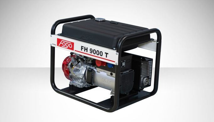 FOGO Генераторна установка FH9000TRE 3ф-7,8кВА/1ф-5,6кВт, двиг. Honda, бак-26л, ручн. старт