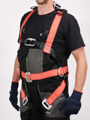 Шлейки безпеки з лямками і стегновим пасом YATO для висотних робіт, поліестерові