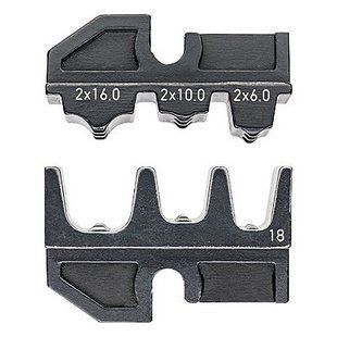 Плашка обпресувальна для здвоєних контактних гільз KNIPEX 97 49 18