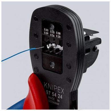 Обжимные клещи для миниатюрных штекеров KNIPEX 97 54 25