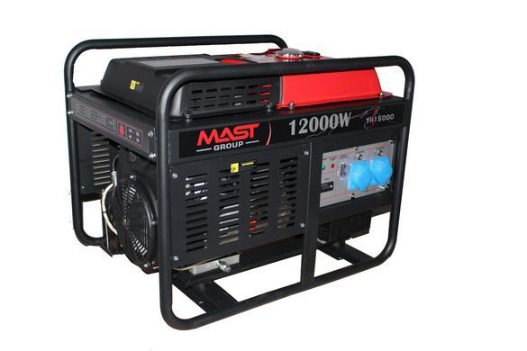 Бензиновый генератор MAST GROUP YH15000+ газовая плитка Orcamp CK-505+ картридж газовый Pegas 400 мл (8 шт.)