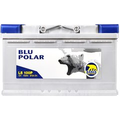 Автомобильный аккумулятор BAREN Blu polar 100Аh 870А R+ (L5)