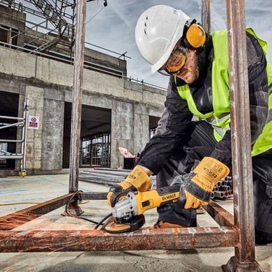 Шлифмашина угловая - болгарка сетевая бесщёточная DeWALT DWE4357