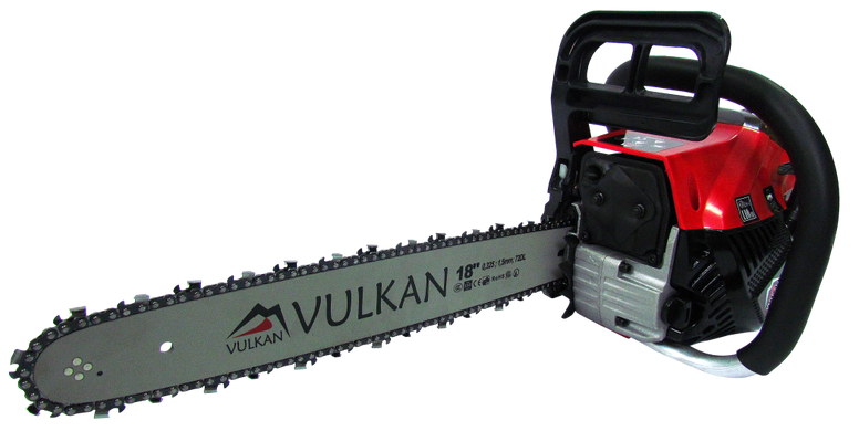 VULKAN Бензопила CV3045W 2,3кВт/3к. с. 45см/72лан 0,325/1,5мм карб.-Walbro