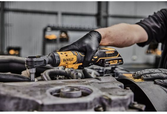 Гайковерт угловой - трещётка аккумуляторный бесщёточный DeWALT DCF512D1G
