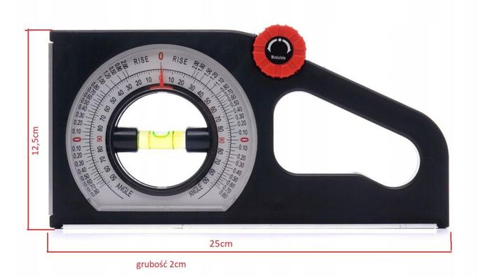 Угломер для измерения углов и наклона TAGRED TA4146