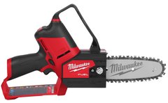 Пила ланцюгова акумуляторна MILWAUKEE, M12 FHS-0, 150мм (+ ланцюг, ніжні, ключ)