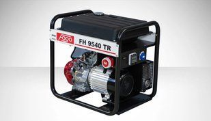 FOGO Генераторна установка FH9540TR 3ф 7,3кВА, двиг. Honda, бак-45 л, ручн. старт