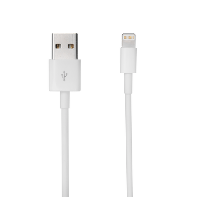 Зарядное устройство + кабель Lighting LP АС-005 USB 5V 1A ОЕМ White