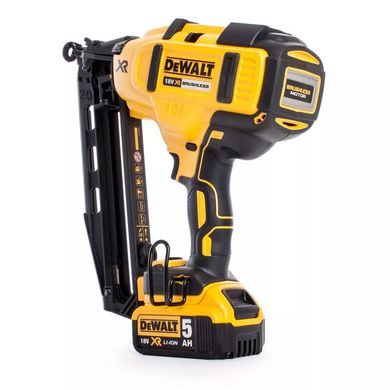 Пістолет цвяхозабивний акумуляторний безщітковий DeWALT DCN660P2