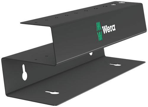 Металлическая подставка Wera 9605, для отвёрток с поперечной ручкой, 10 отверстий, 214.0×78.0мм, 05136425001