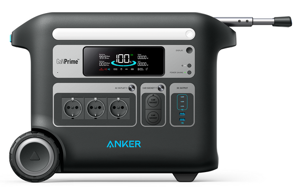 Зарядна станція ANKER 767 PowerHouse &mdash; 2048Wh/AC 2300W/100W 2xPD/3xUSB/1xCar/MPPT