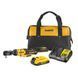 Гайковерт угловой - трещётка аккумуляторный бесщёточный DeWALT DCF512D1