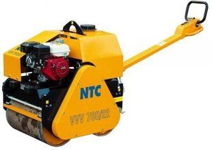 NTC Каток вібраційний двовальний ручний 875кг, бенз. Honda GX270