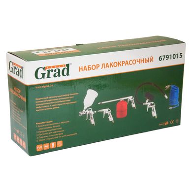 Набір лакофарбовий 5шт з в/б GRAD (6791015)