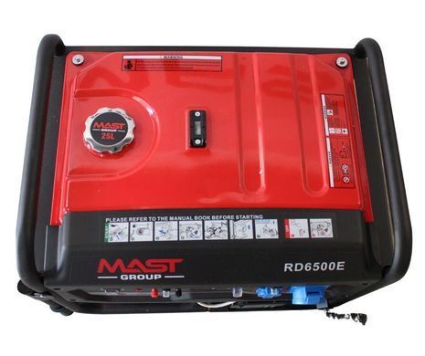Бензиновий генератор MAST GROUP RD6500E + газова плитка Orcamp CK-505 + електричний обігрівач Gardyer HE2000