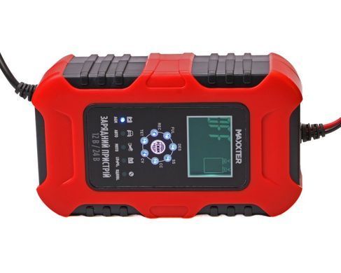 Maxxter MX-CHR-1224V10A Зарядное устройство для АКБ 12-24В, 10А