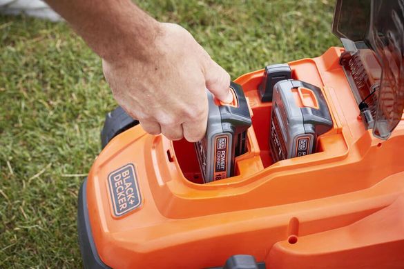 Газонокосилка аккумуляторная BLACK+DECKER BCMW3318L2