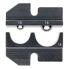 Плашка опрессовочная для наконечников кабельных изолированных + штекер KNIPEX 97 49 16