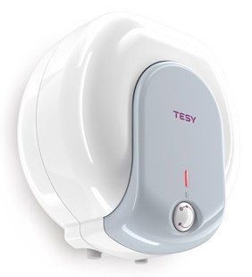 Водонагреватель электричество. TESY Bilight Compact 10A GCA 1020 L52 RC, 10л, 2кВт, монтаж над мойкой, мех. ручка, B, белый