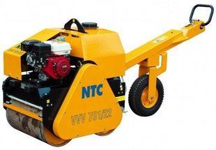 NTC Каток вібраційний двовальний ручний 995кг, бенз. Honda GX270
