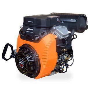 Двигун 2V80F-A (електростартер + ручний стартер) вал &Oslash; 25 мм під шпонку