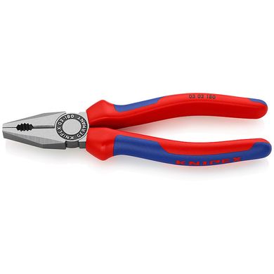 Плоскогубцы комбинированные KNIPEX 03 02 180