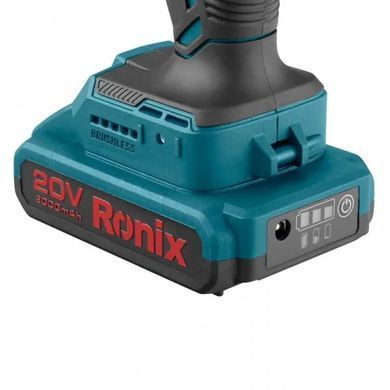 Ronix 8900K Дрель-шуруповерт ударный аккумуляторный 20В, 2Ач х 2