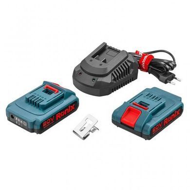 Ronix 8900K Дрель-шуруповерт ударный аккумуляторный 20В, 2Ач х 2