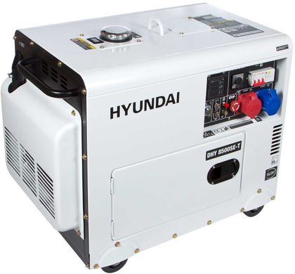 Генератор дизельний Hyundai DHY 8500SE-T
