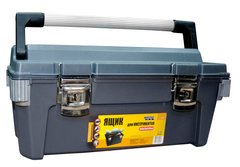 Ящик для инструментов MASTERTOOL ABS платик с металлическими замками 25,5" 650х275х265 мм 79-2100