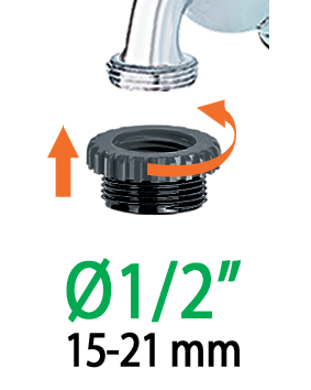 Claber Тележка со шлангом 25м 5/8" "METAL COMPACT PRONTO 25"