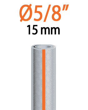 Claber Тележка со шлангом 25м 5/8" "METAL COMPACT PRONTO 25"