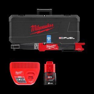 Акумулятор. електронний динамометричний ключ 3/8'' M12ONEFTR38-201C FUEL MILWAUKEE (135,6 Нм)4933464967