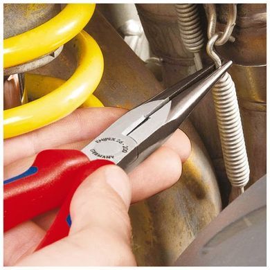 Плоскі круглогубці з ріжучими кромками KNIPEX 26 21 200
