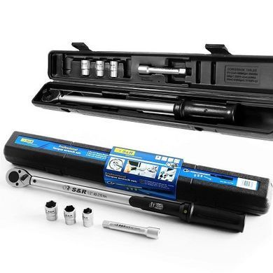 Динамометрический ключ S & R 1/2 40-210 Hm
