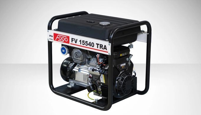 FOGO Генераторна установка FV15540TRA 3ф-12,5кВА/1ф-6кВт, двиг. B&S, бак-45л, ел. старт, стаб. напруги, асинхрон. ген.