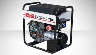 FOGO Генераторна установка FV20540TRE 3ф-17,5кВА/1ф-7,2кВА двигун. B&S-31HP, бак-45л, ел. старт, стаб. напруги IP54