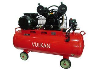 VULKAN Компрессор рес-100л 420/340л/мин 2,2кВт 10бар 220В 2 цилиндра IBL2070E-220-100