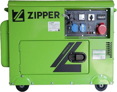 Дизельный генератор Zipper ZI-STE7500DSH + газовая плитка Orcamp CK-505 + электрический обогреватель Gardyer