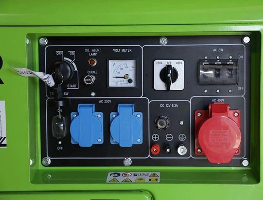 Дизельний генератор Zipper ZI-STE7500DSH + металева каністра 20 л