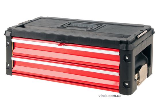 Ящик-секція для інструментів до валізи YT-09101 з 2-ма висувними шухлядами 390х 215х 60 мм [2]