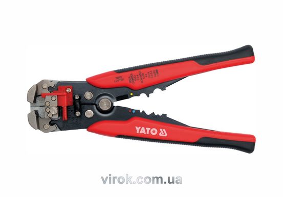 Клещи для обжима и зачистки проводов YATO, L=205 мм [5/30]