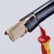 Нож для удаления изоляции Knipex 98 55, 180 мм с пяткой