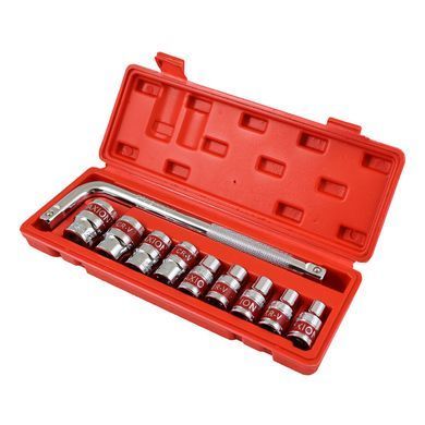 Набір інструментів 1/2&rdquo;, 10 одиниць, Cr-V, MAXION MXTL- PC10